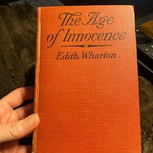 The Age of Innocence Hardcover Book 1920 vintag very rare book great shape
